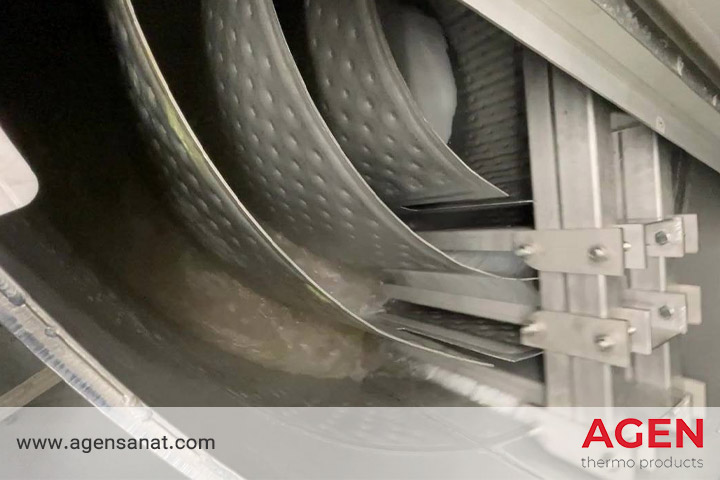 مبدل بازیافت حرارت از سیالات آلوده و دارای ذرات معلق درشت نظیر فاضلاب شهری یا صنعتی